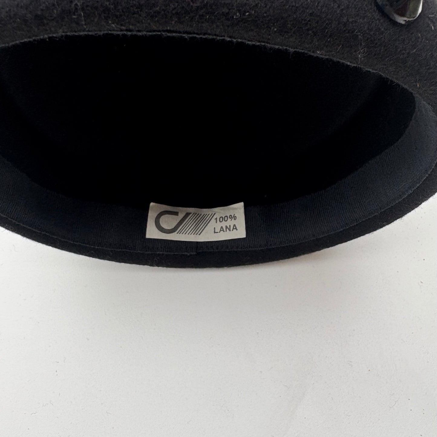 Pillbox nero- cappello tamburello