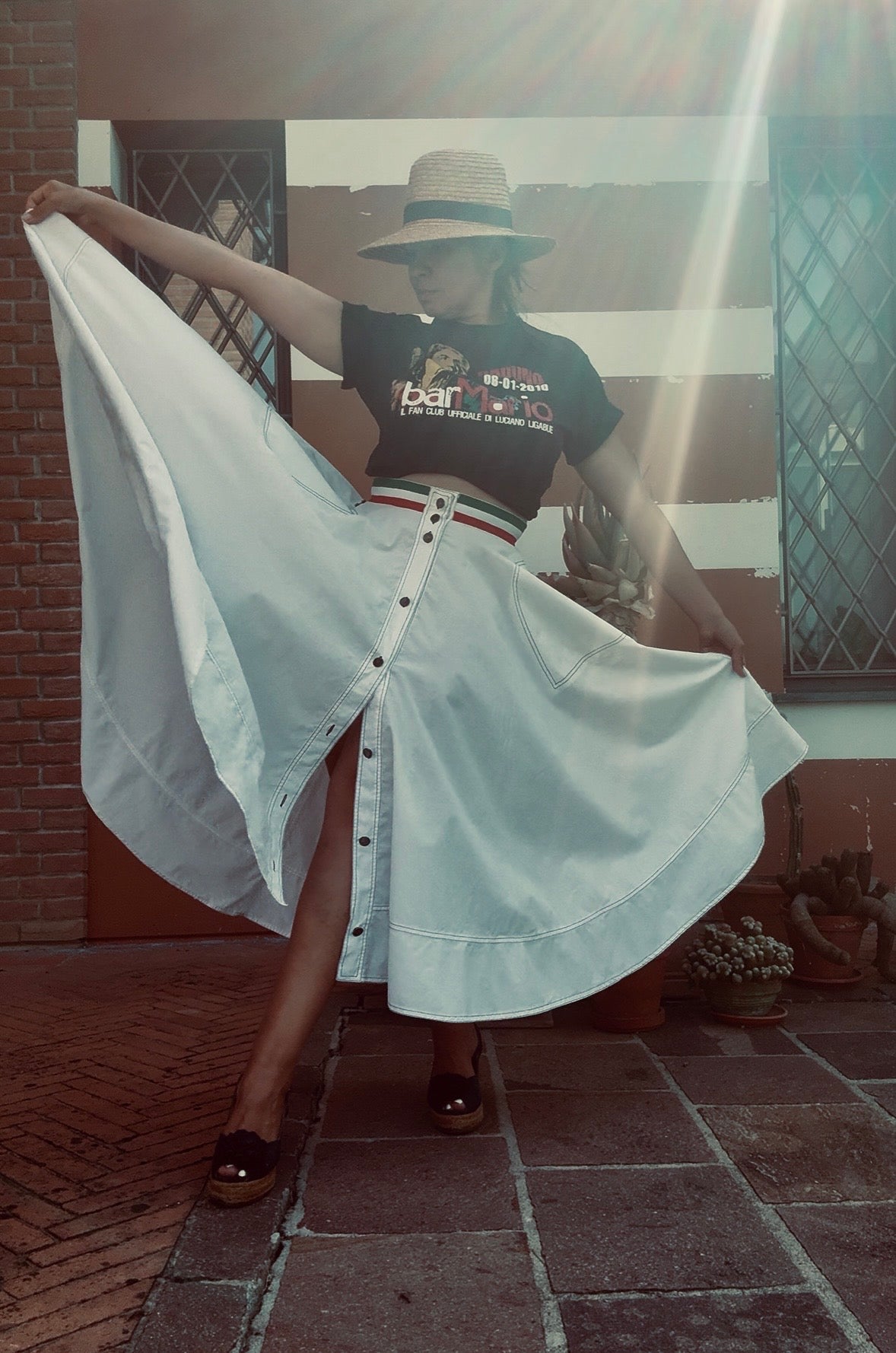 Moschino gonna a ruota
