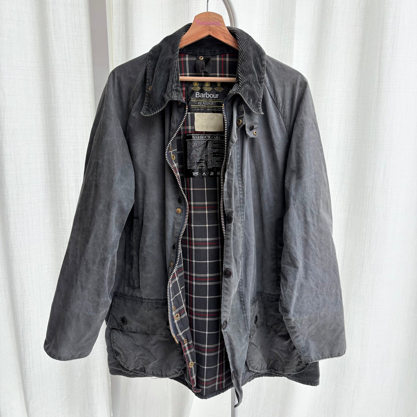 Barbour Beaufort grigio-blu