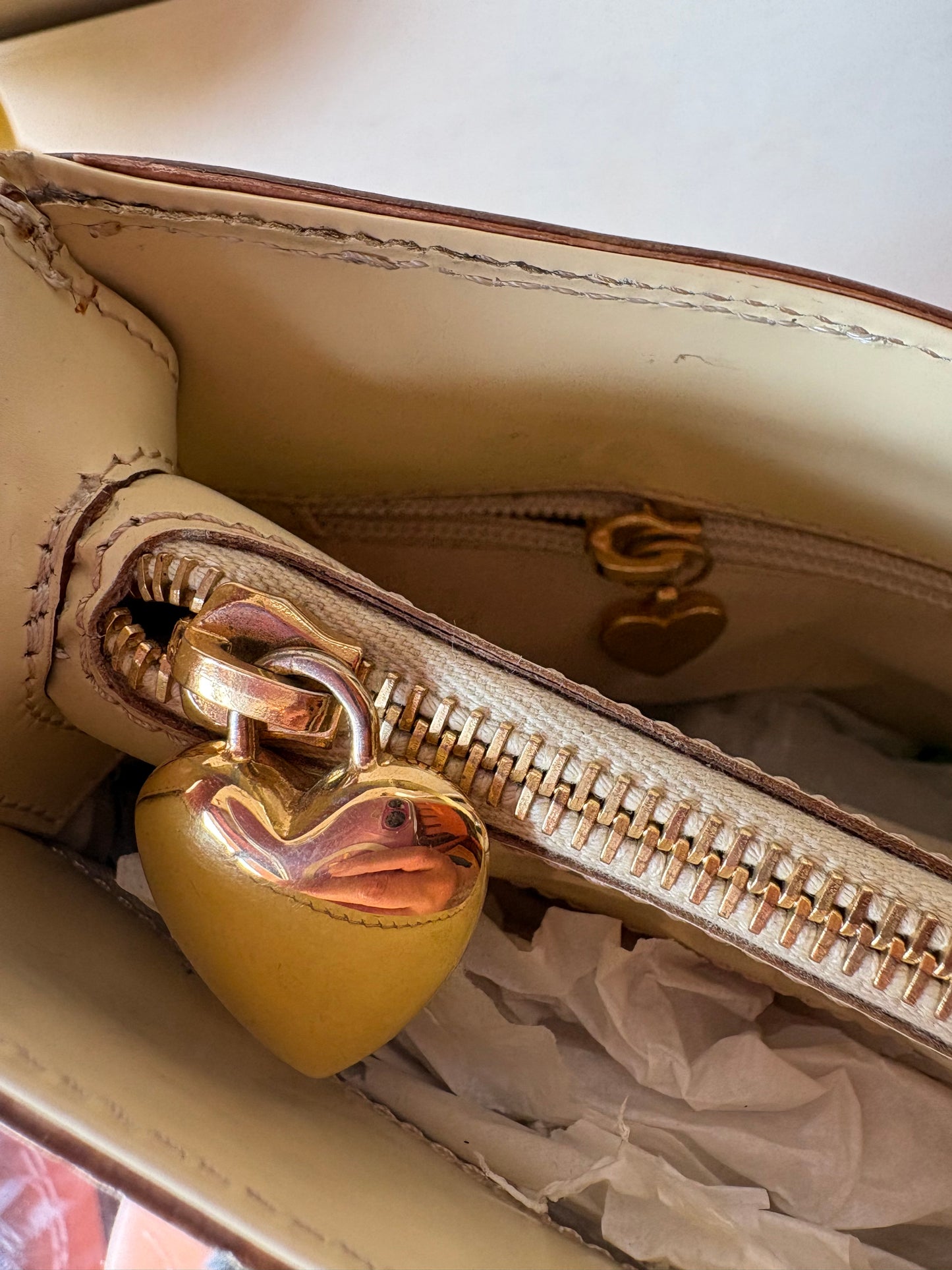 Moschino bag giallo sorbetto