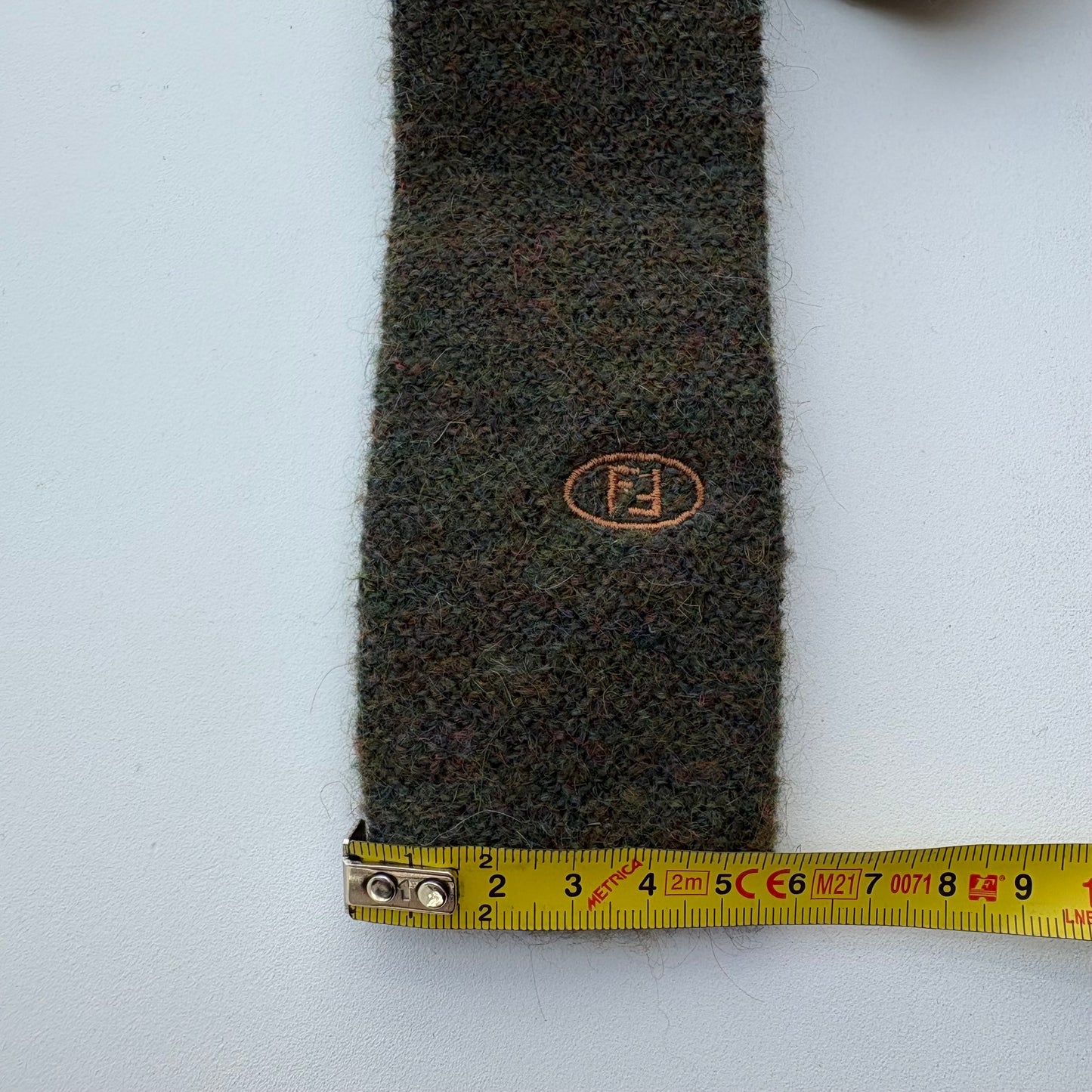 Fendi tie-lana e mohair