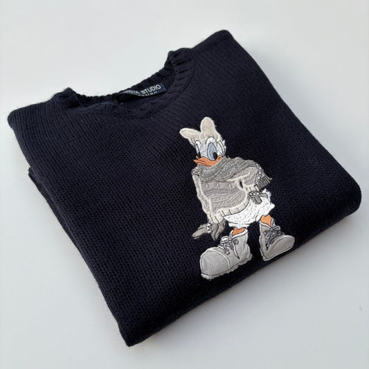 Classy pullover con paperina