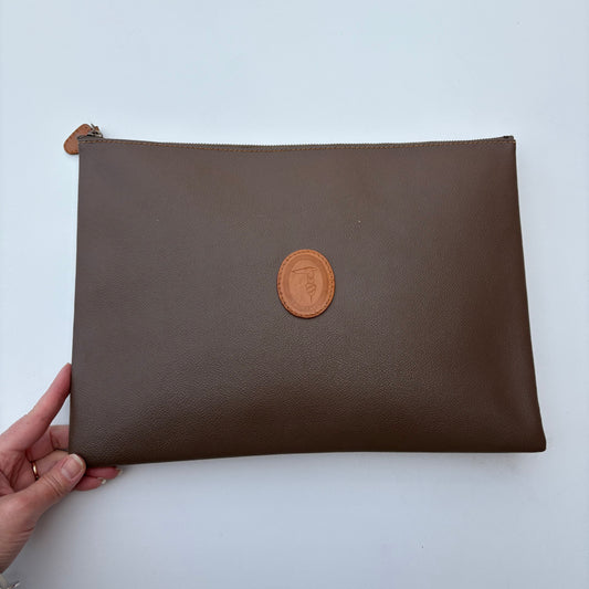 Pochette Trussardi nocciola