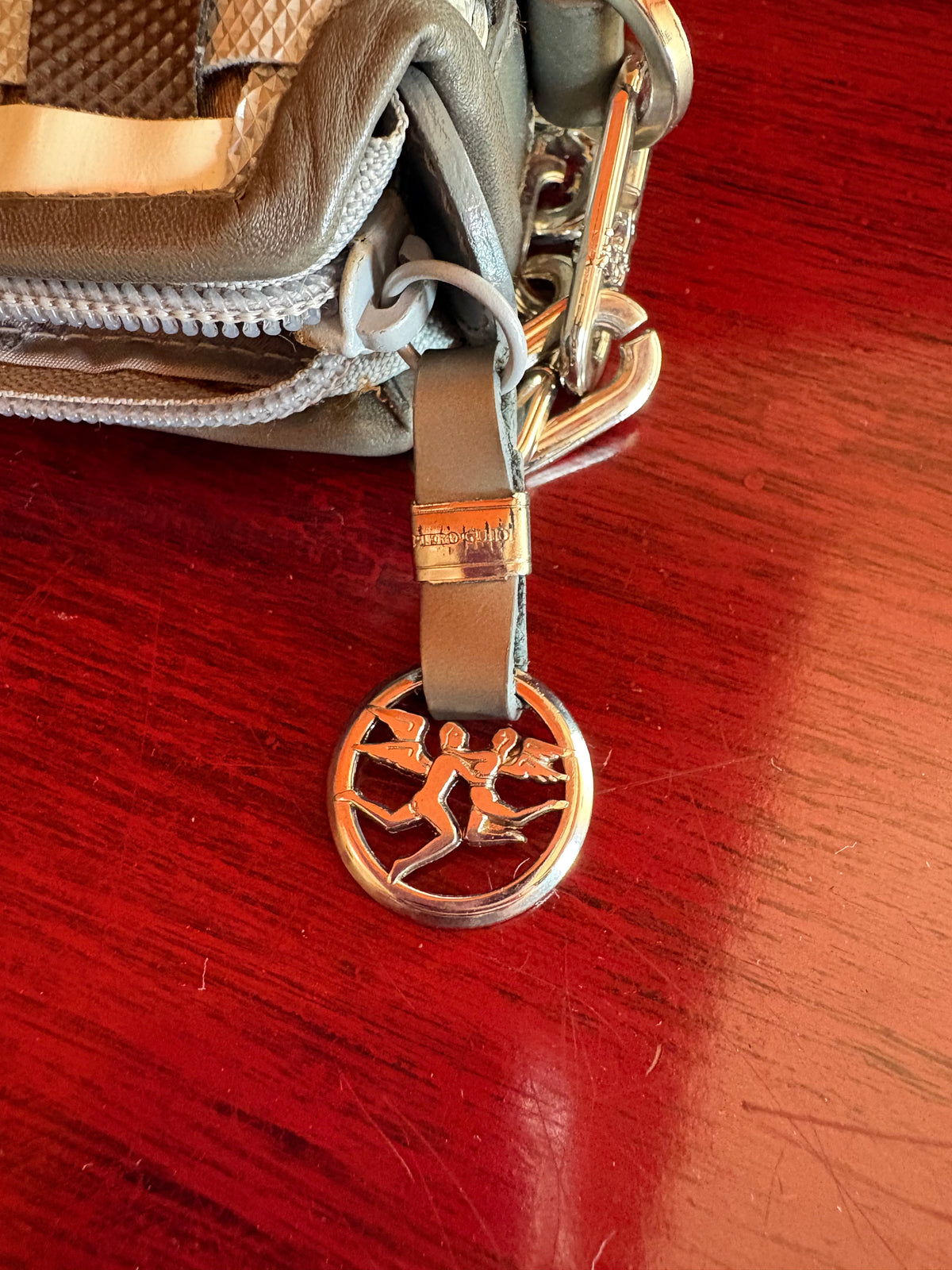 Borsa intreccio argento Piero Guidi