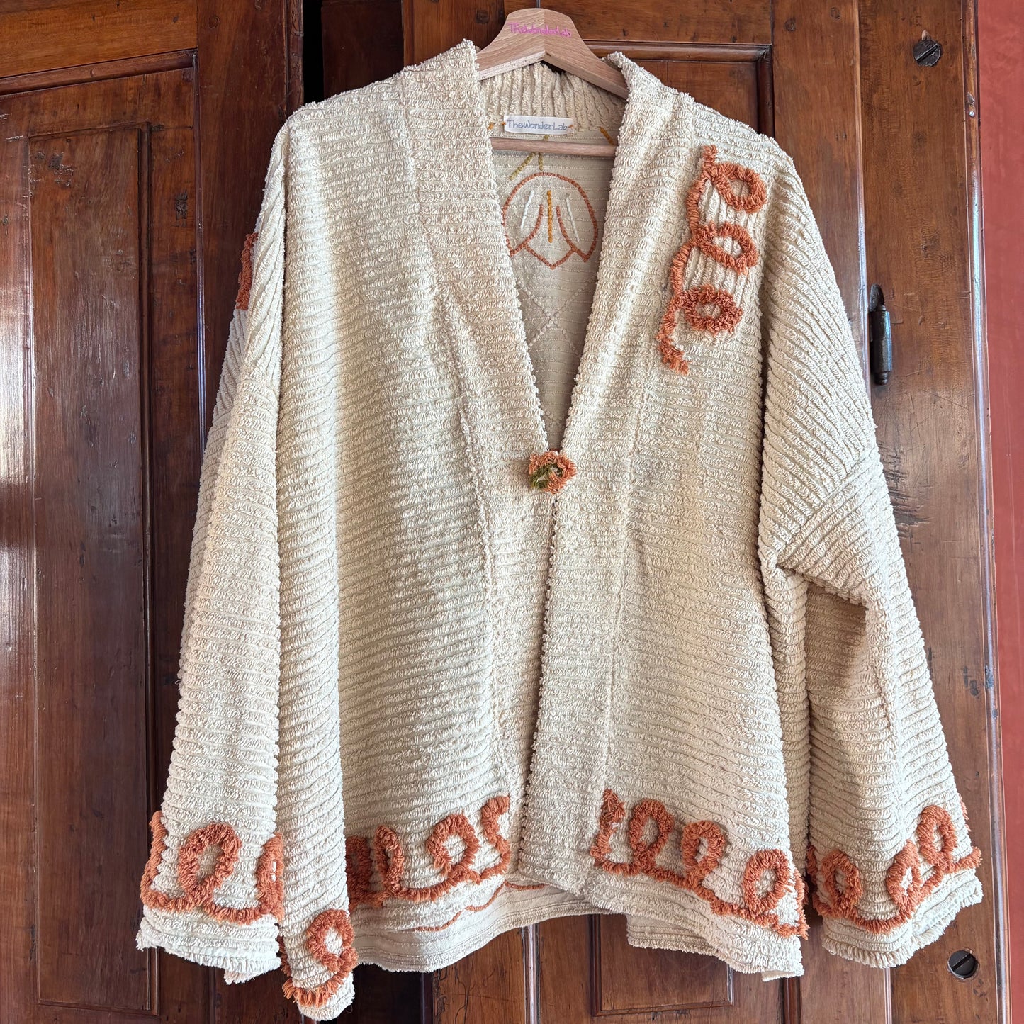 Giacca vestaglia bottone