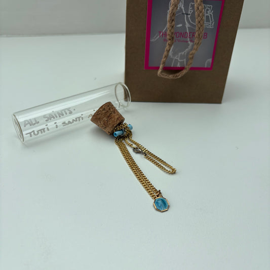 Collanina con Madonnina di Lourdes double