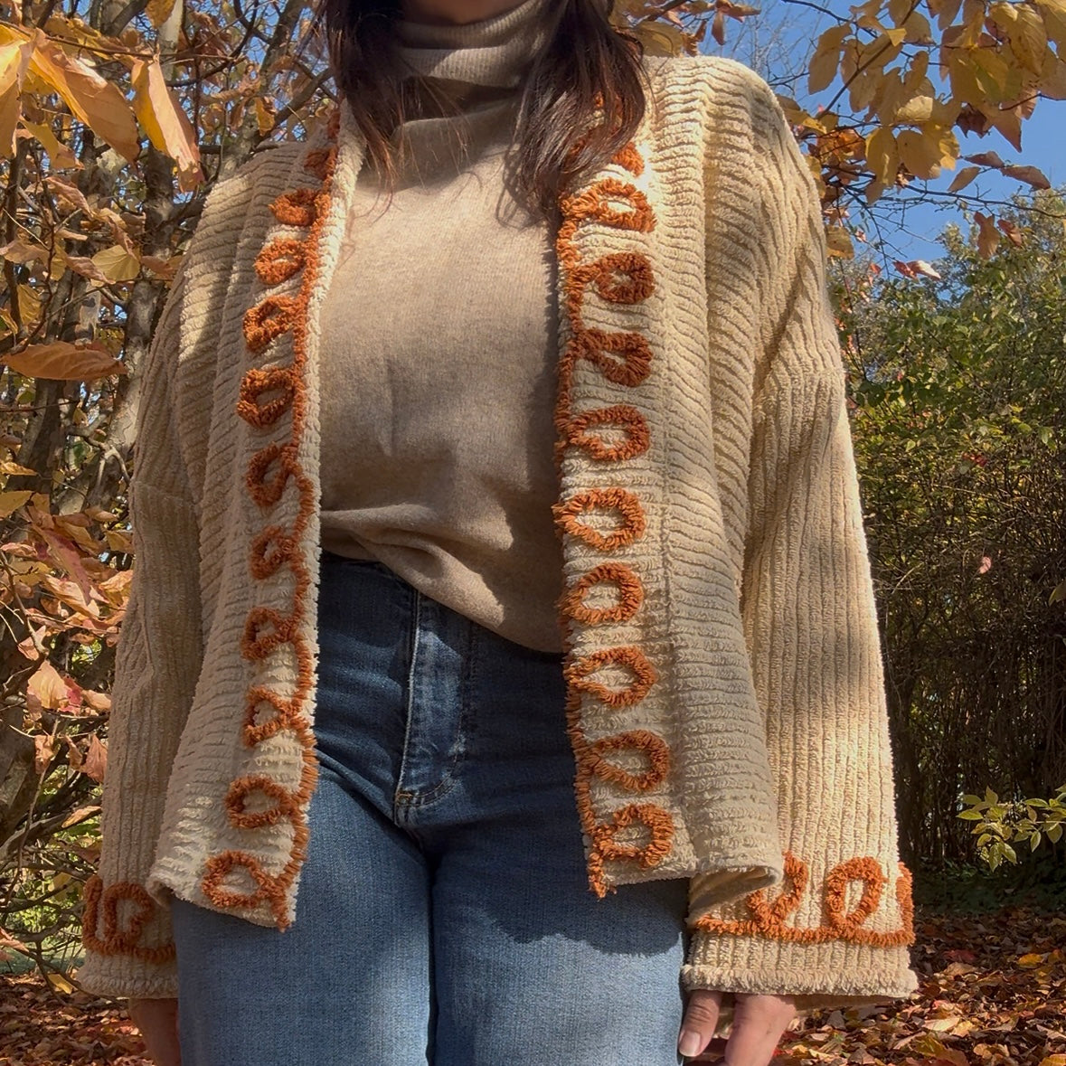 Giacca disegno centrale