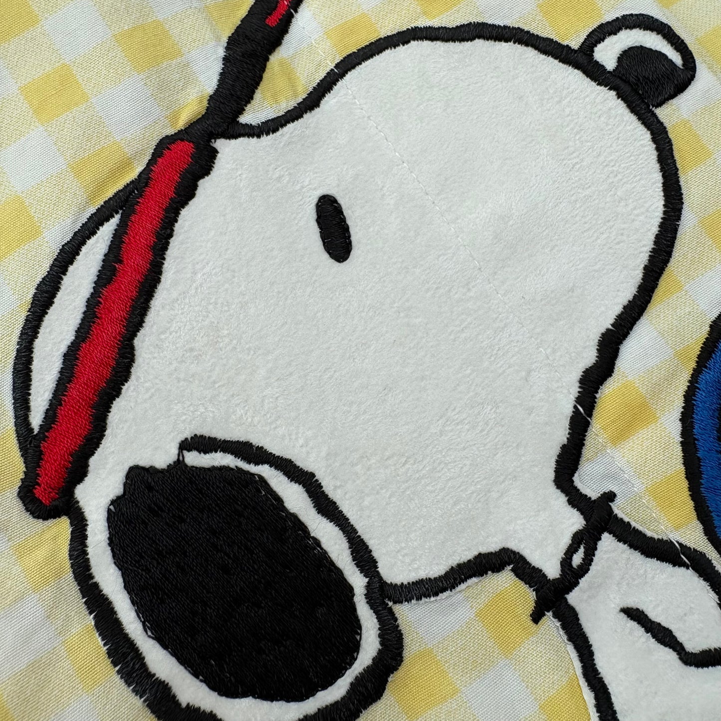 Snoopy a quadretti gialli camicia