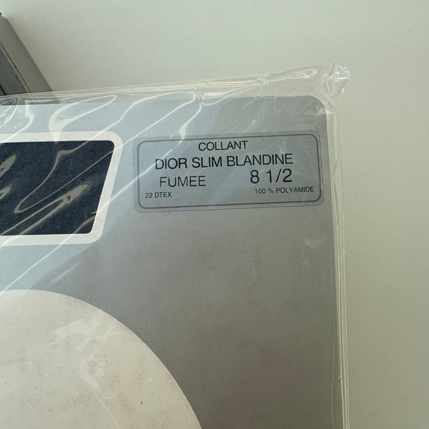 Collant Dior testa di moro