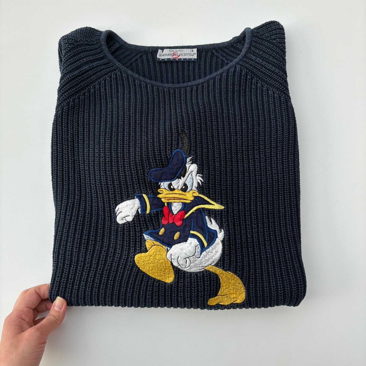 Pullover cotone Paperino