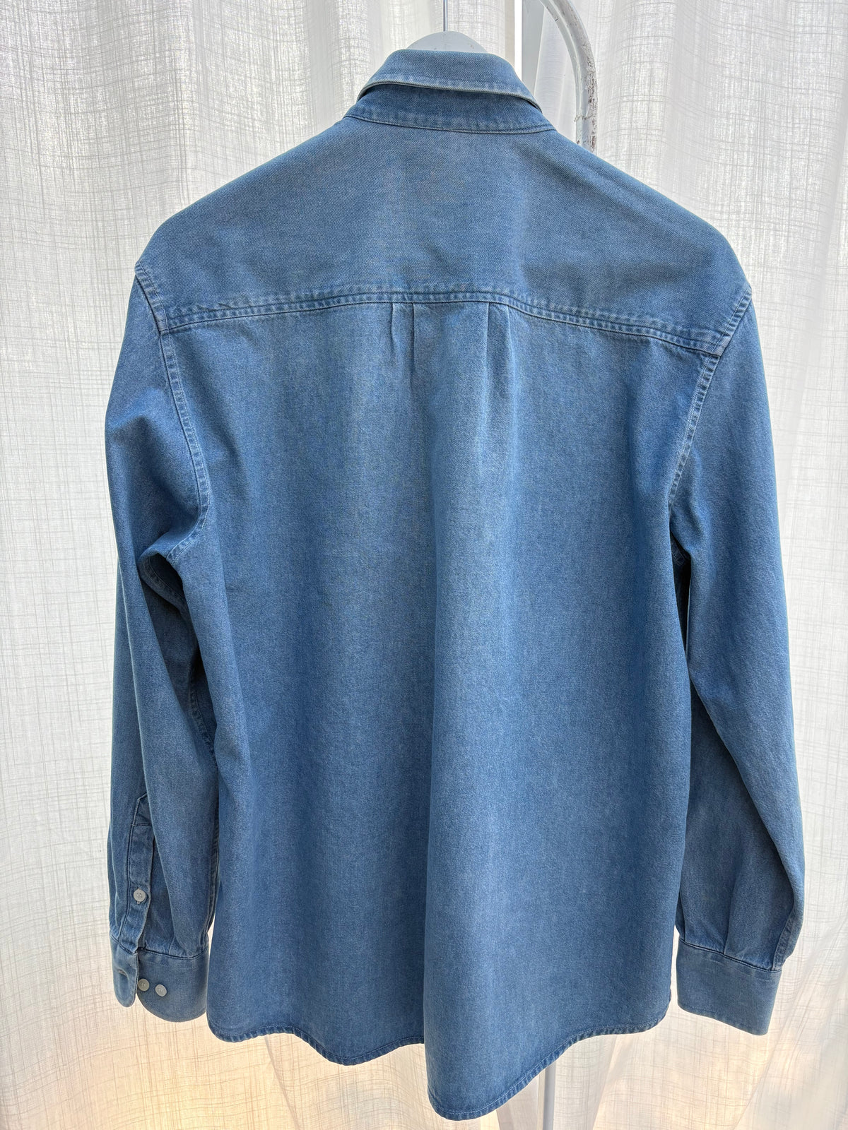 Camicia Schvili jeans con Pippo rugbista
