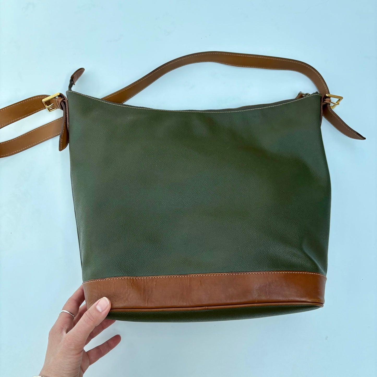 Tracolla verde Trussardi