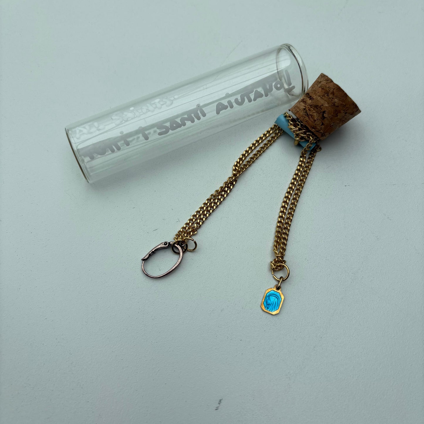 Collanina madonnina double