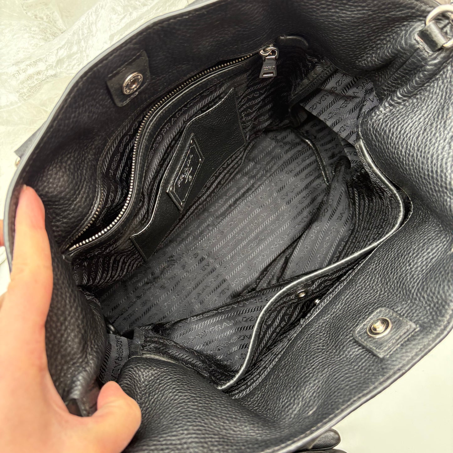 Prada shopping bag
