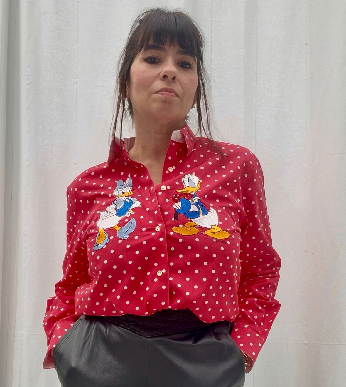 Camicia Schvili a pois