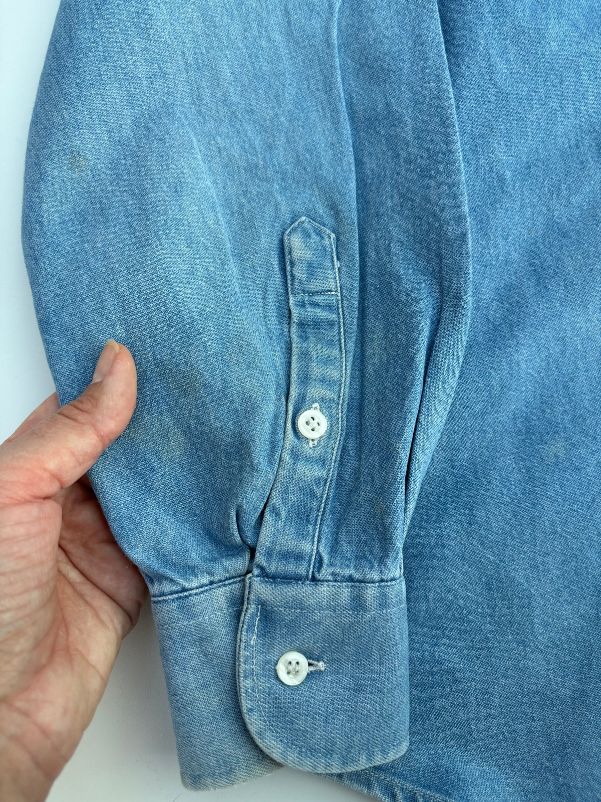 Camicia Schvili jeans con Pippo rugbista