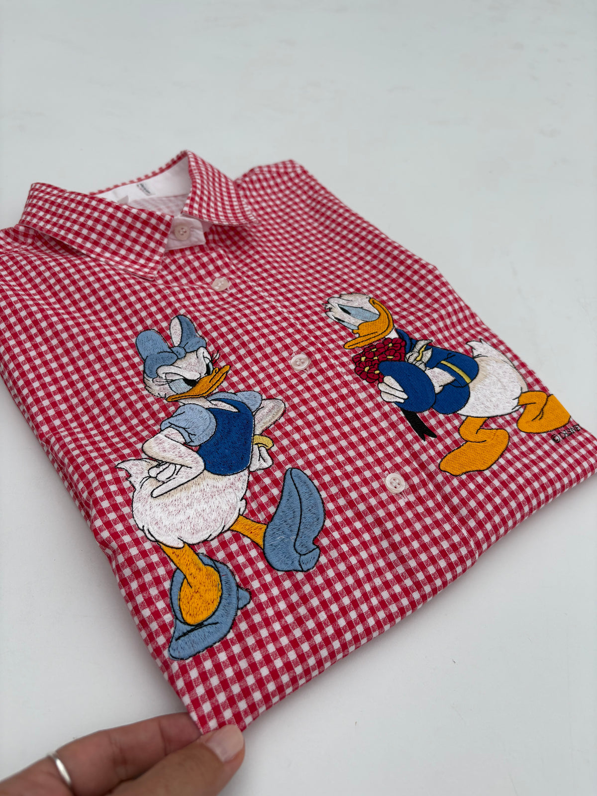 Camicia Schvili Paperina e Paperino in love ￼