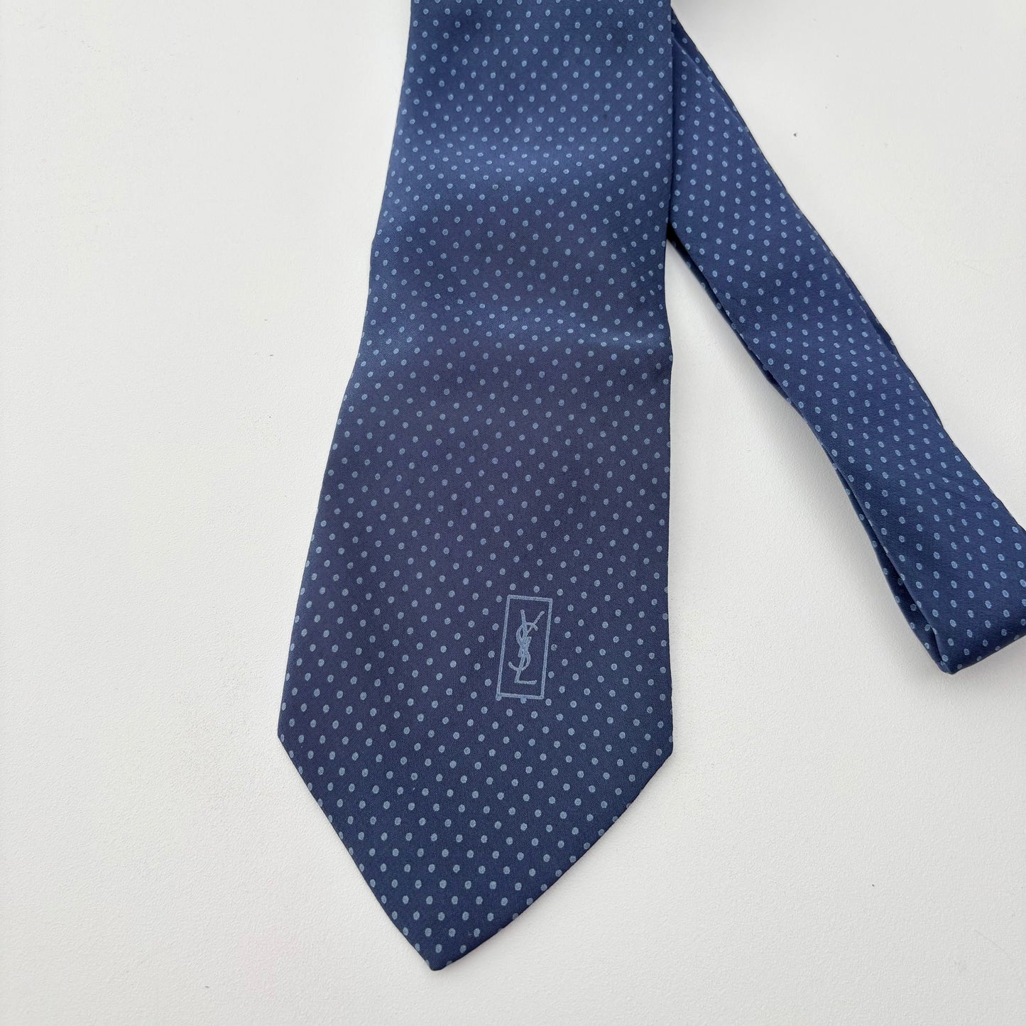 YSL cravatta pois