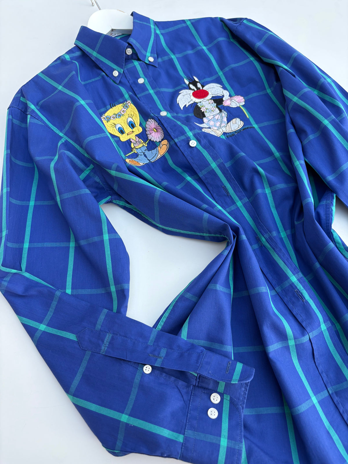 Camicia Schvili madras Titti e Silvestro.