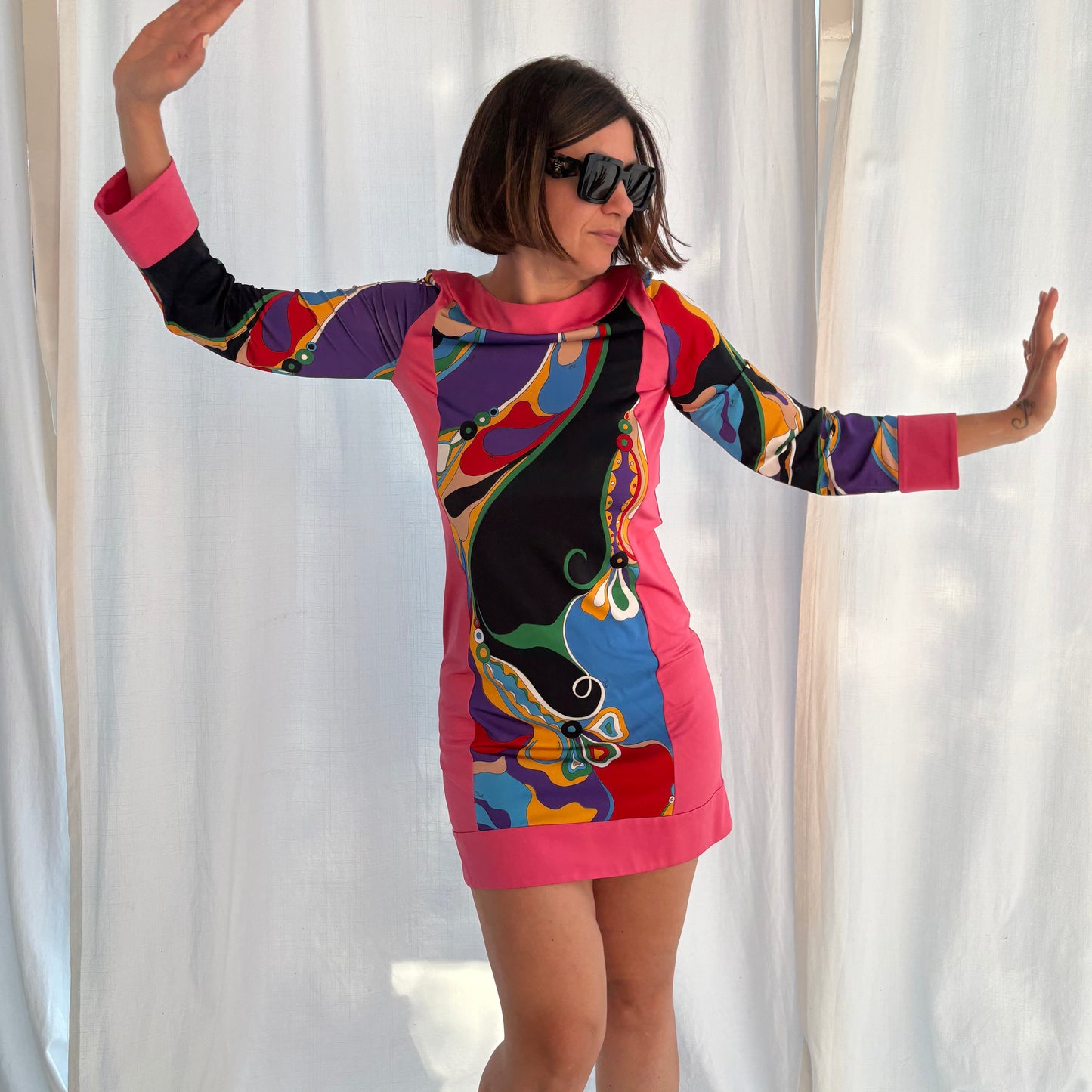 Pucci orchid print