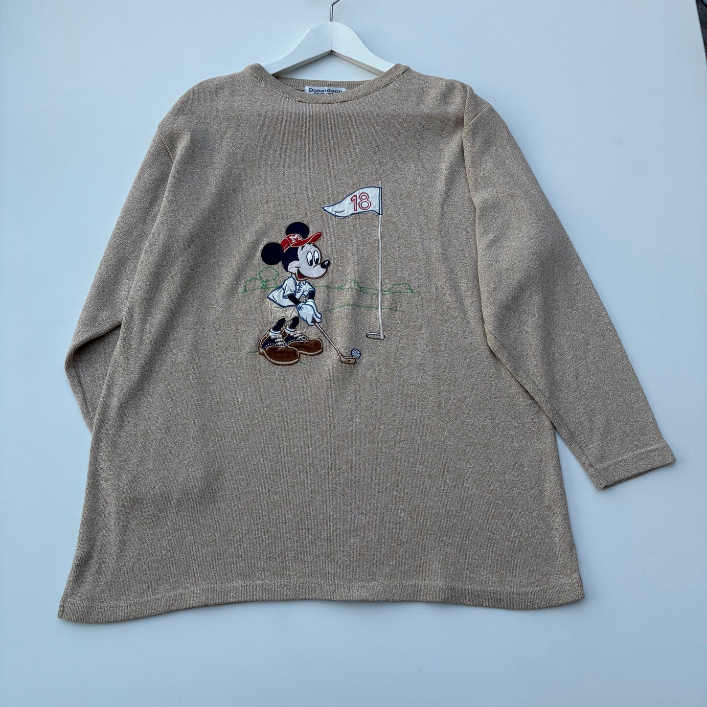 Donaldson mélange Topolino golfista