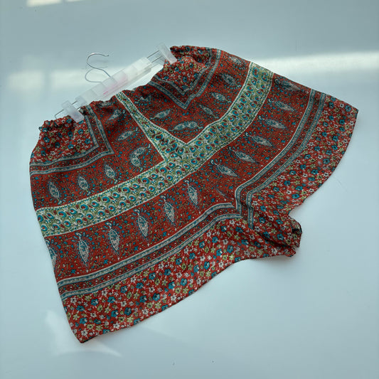 Fou shorts indian pattern