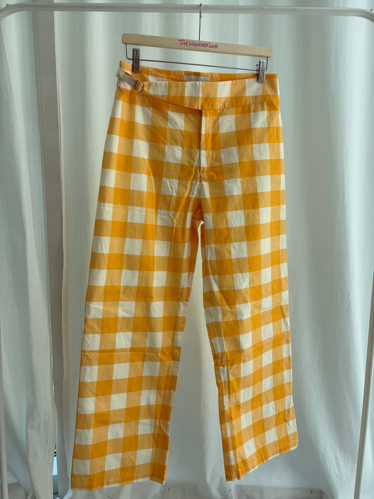 Pantaloni check La Veste