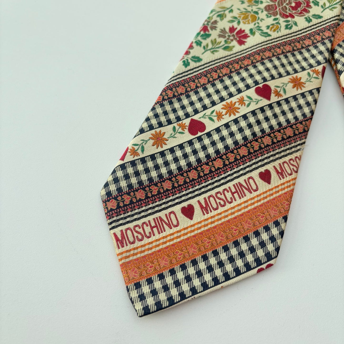 Moschino  cravatta passamaneria