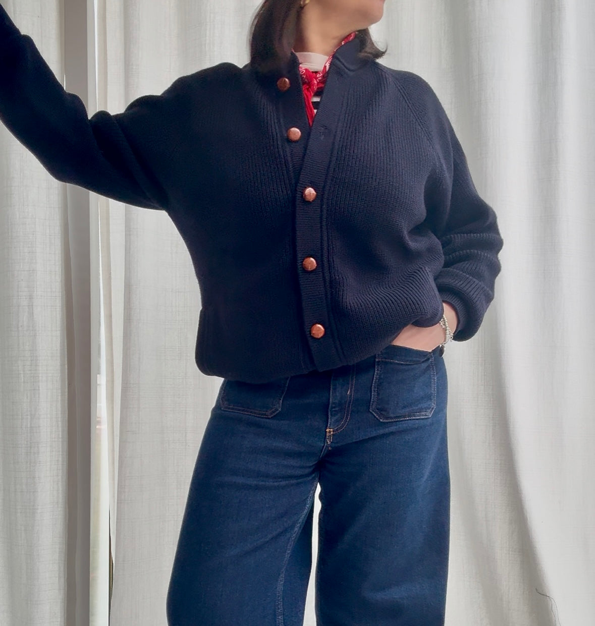 Blouson lana Merino Trussardi