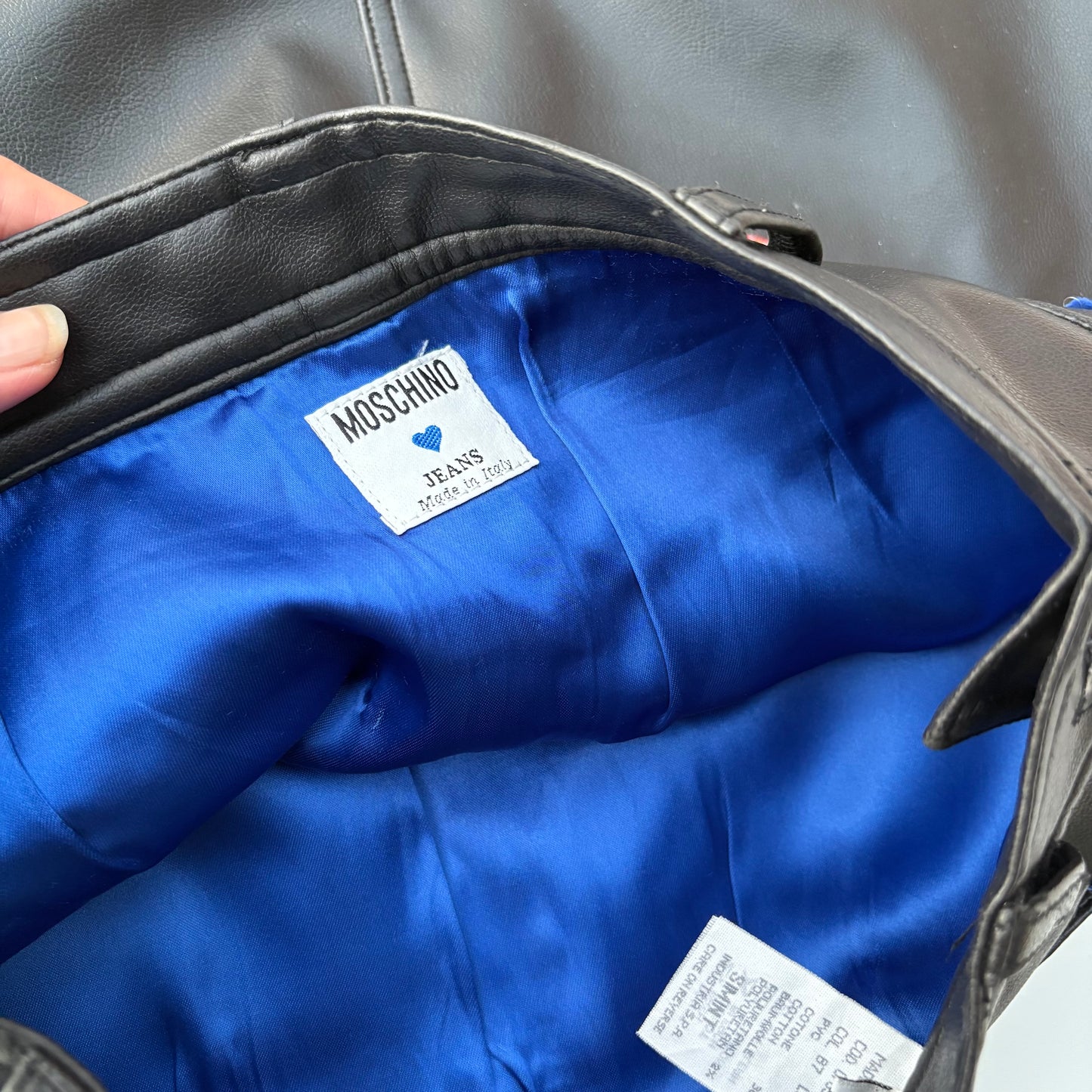 Moschino minigonna stemmi