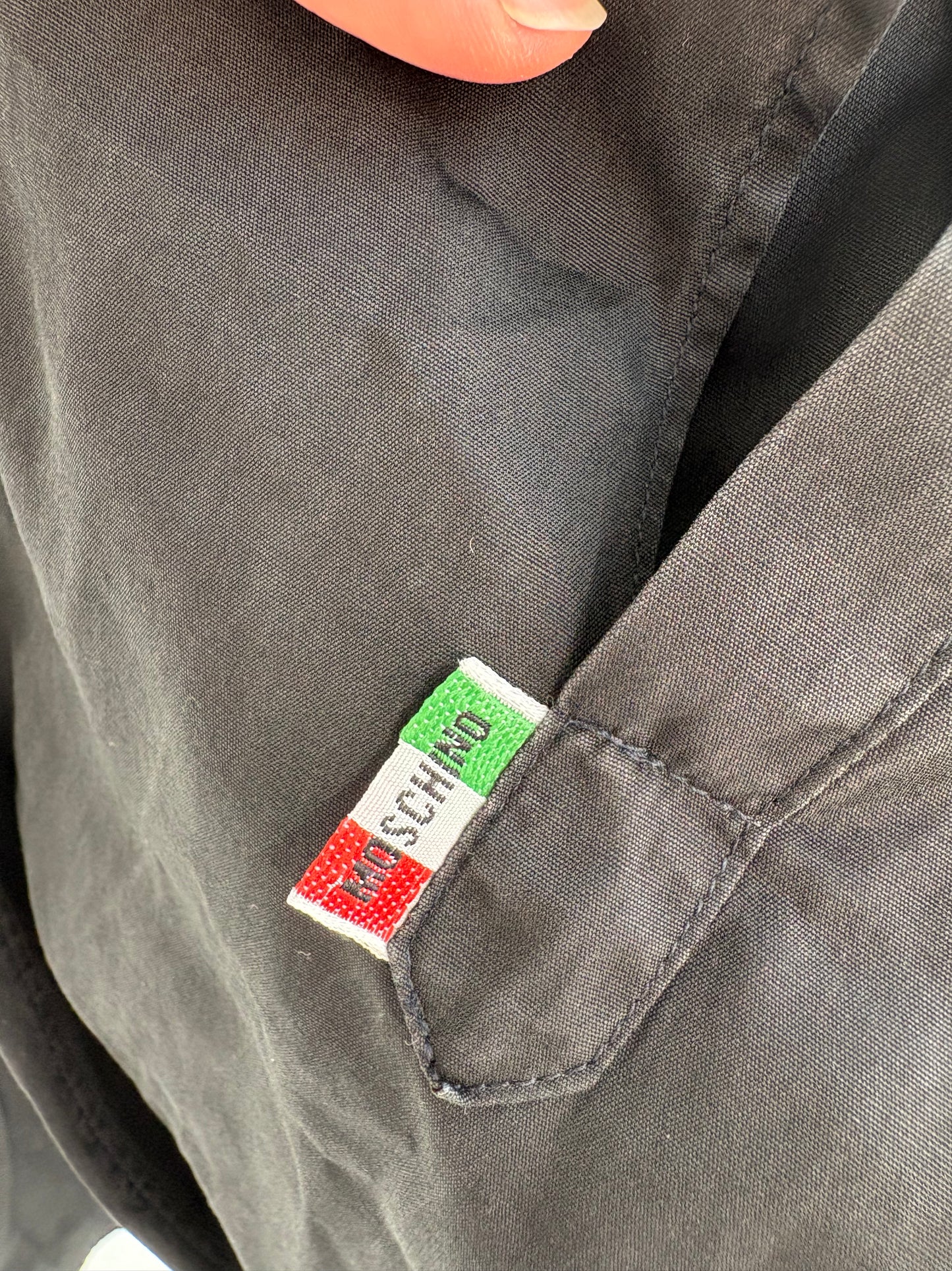 Moschino shirt “spille da balia”