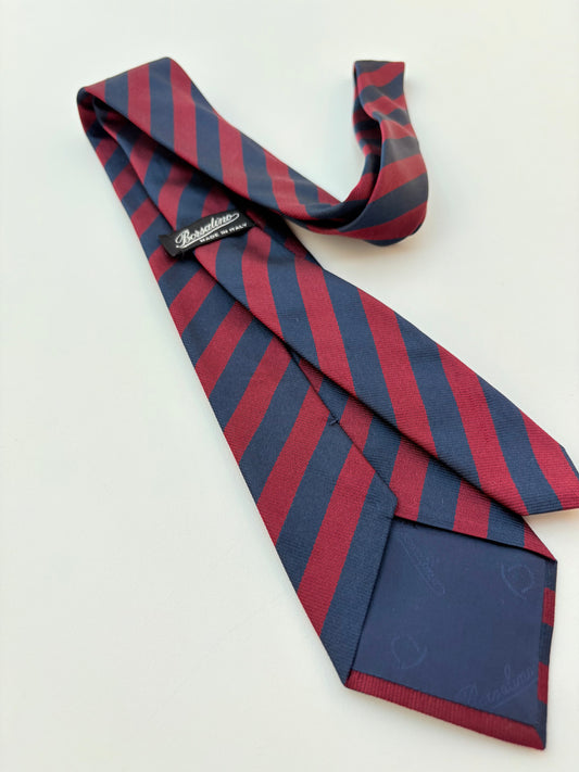 Borsalino regimental rosso e blu