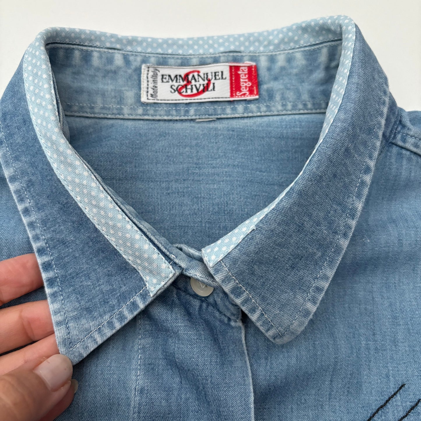 Pluto denim con difetti