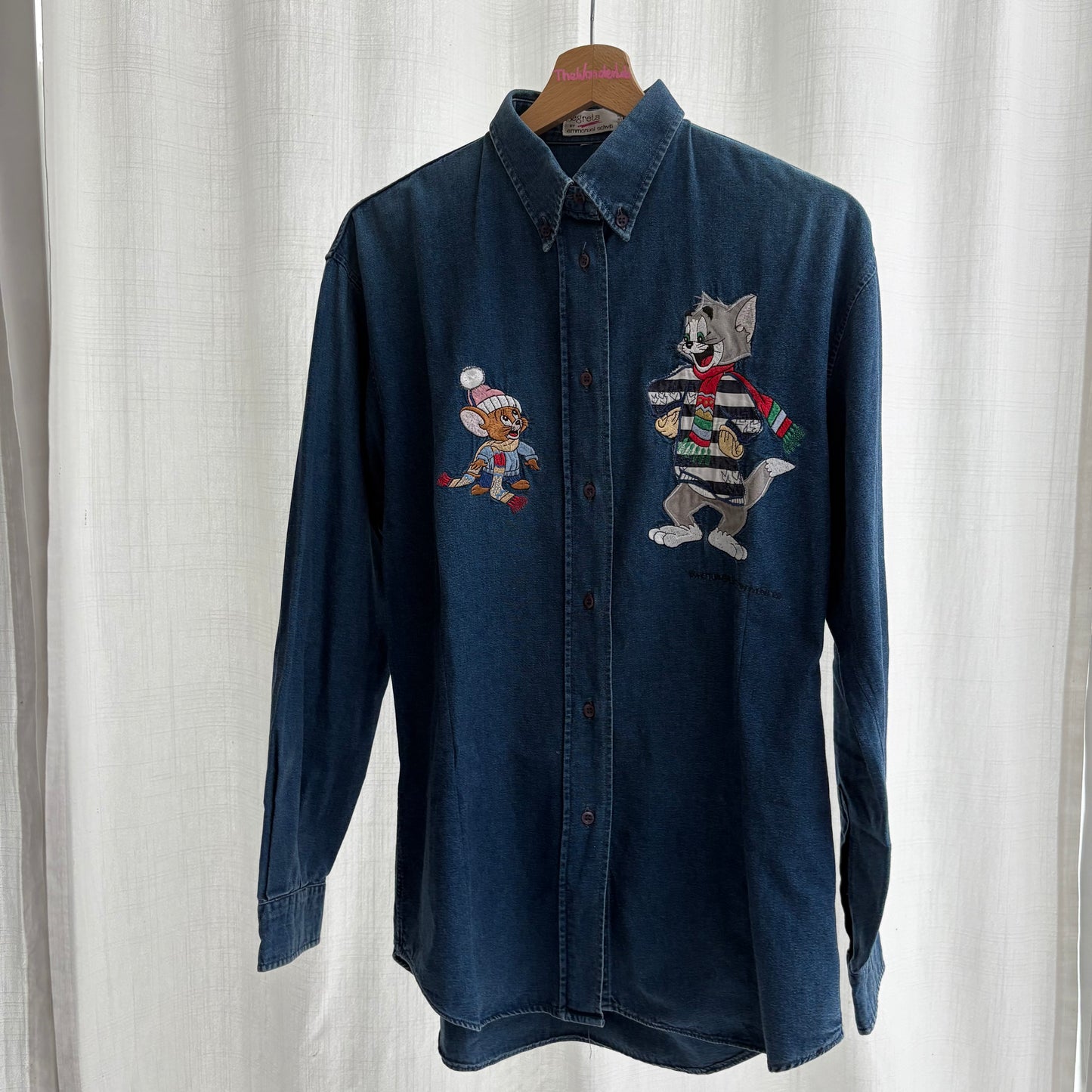 Tom &jerry denim shirt