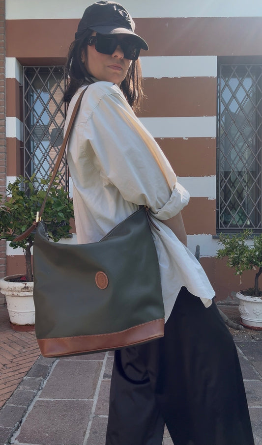 Tracolla verde Trussardi