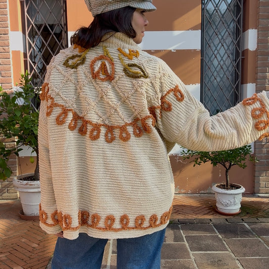 Giacca vestaglia bottone