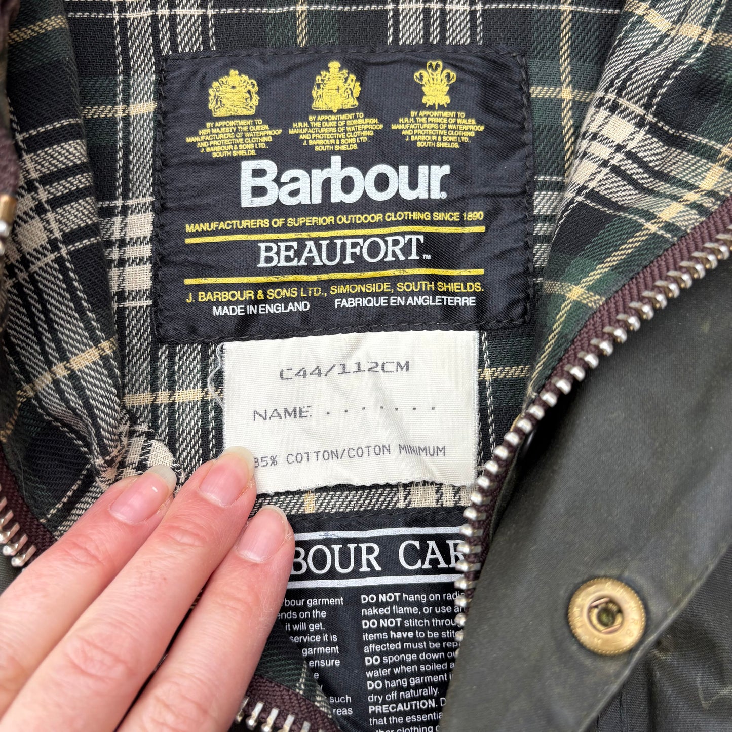 Barbour Beaufort verde