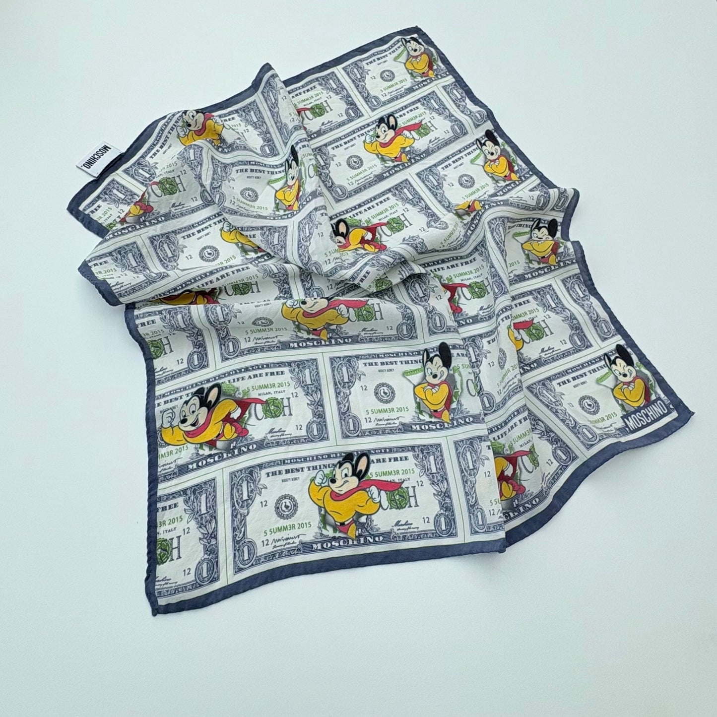 Strangolino- mini foulard Moschino