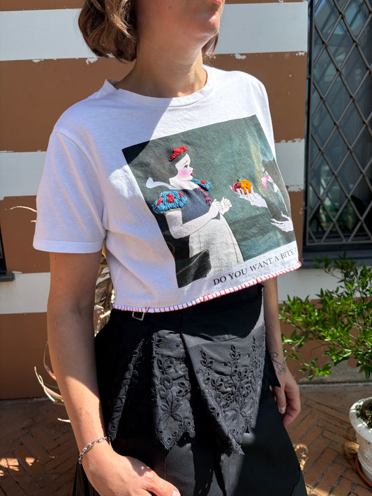 Cropped ts Biancaneve