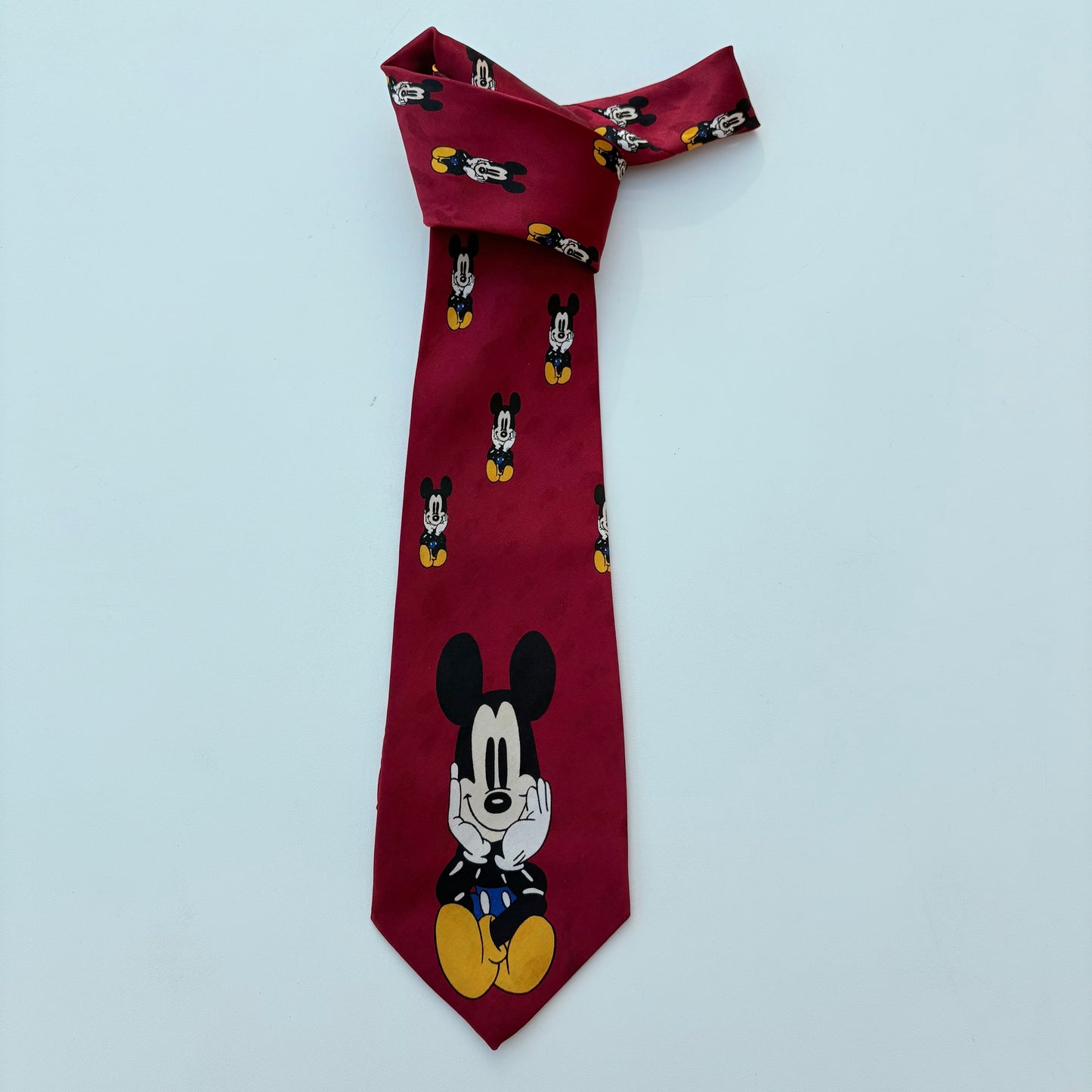 Topolino Bordeaux tie