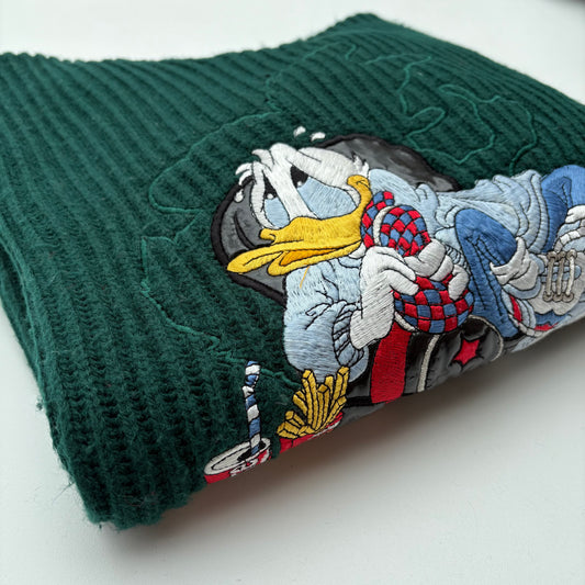 Paperino pullover verde bosco