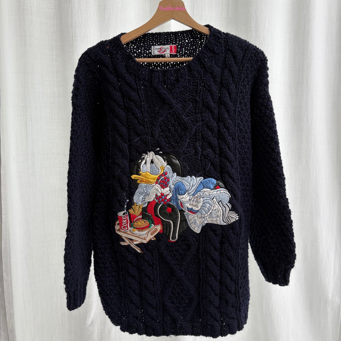 Paperino blu pullover
