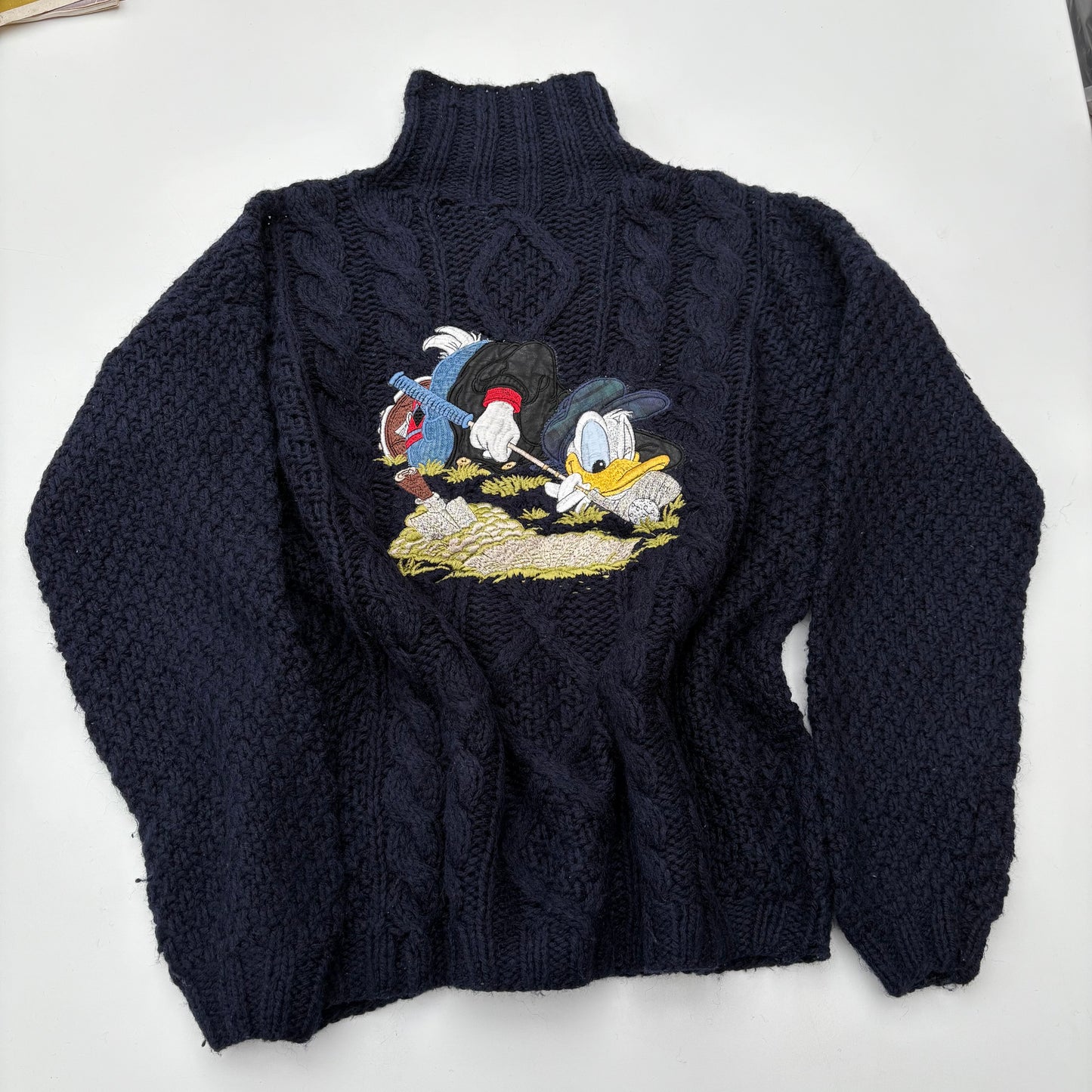 Paperino pullover collo alto