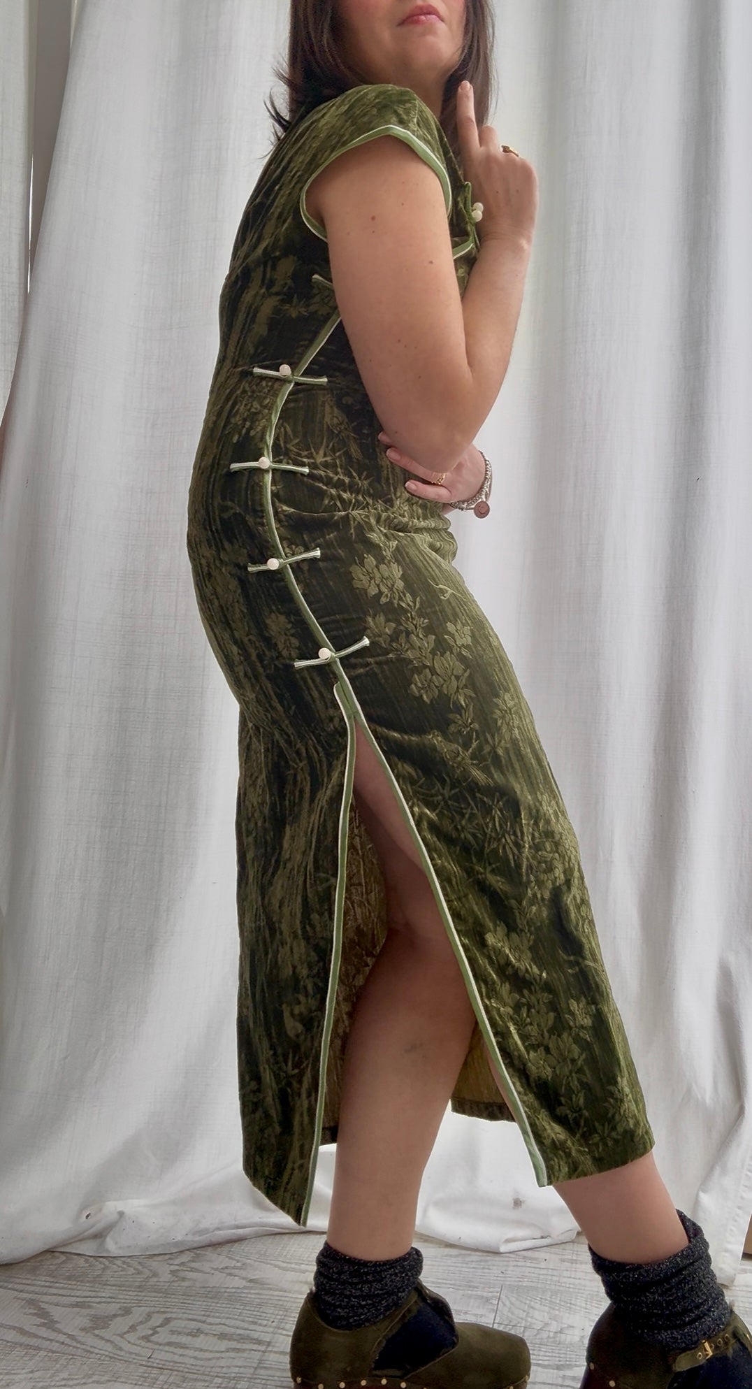 Qipao verde