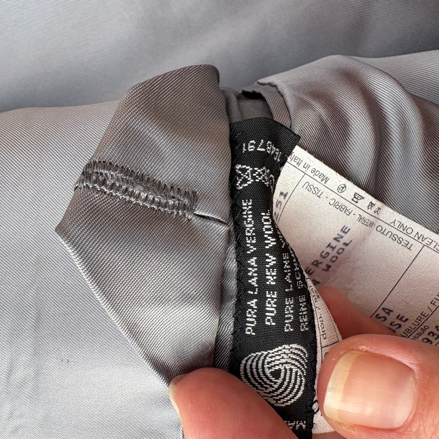 Blazer Doppiopetto grigio