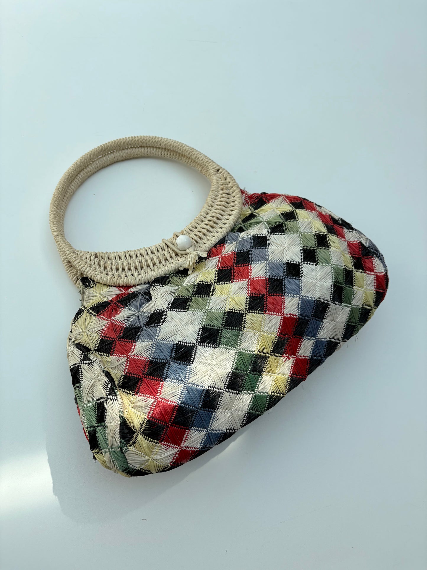 Borsa rafia anni 50