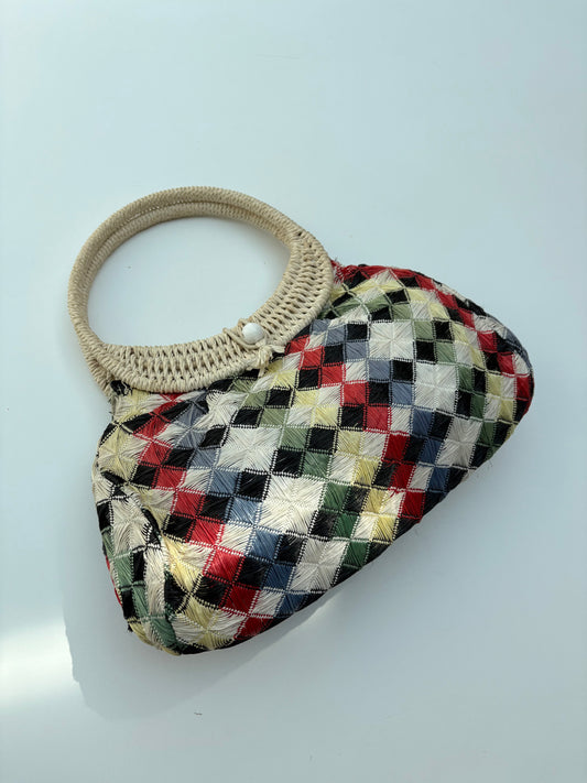 Borsa rafia anni 50
