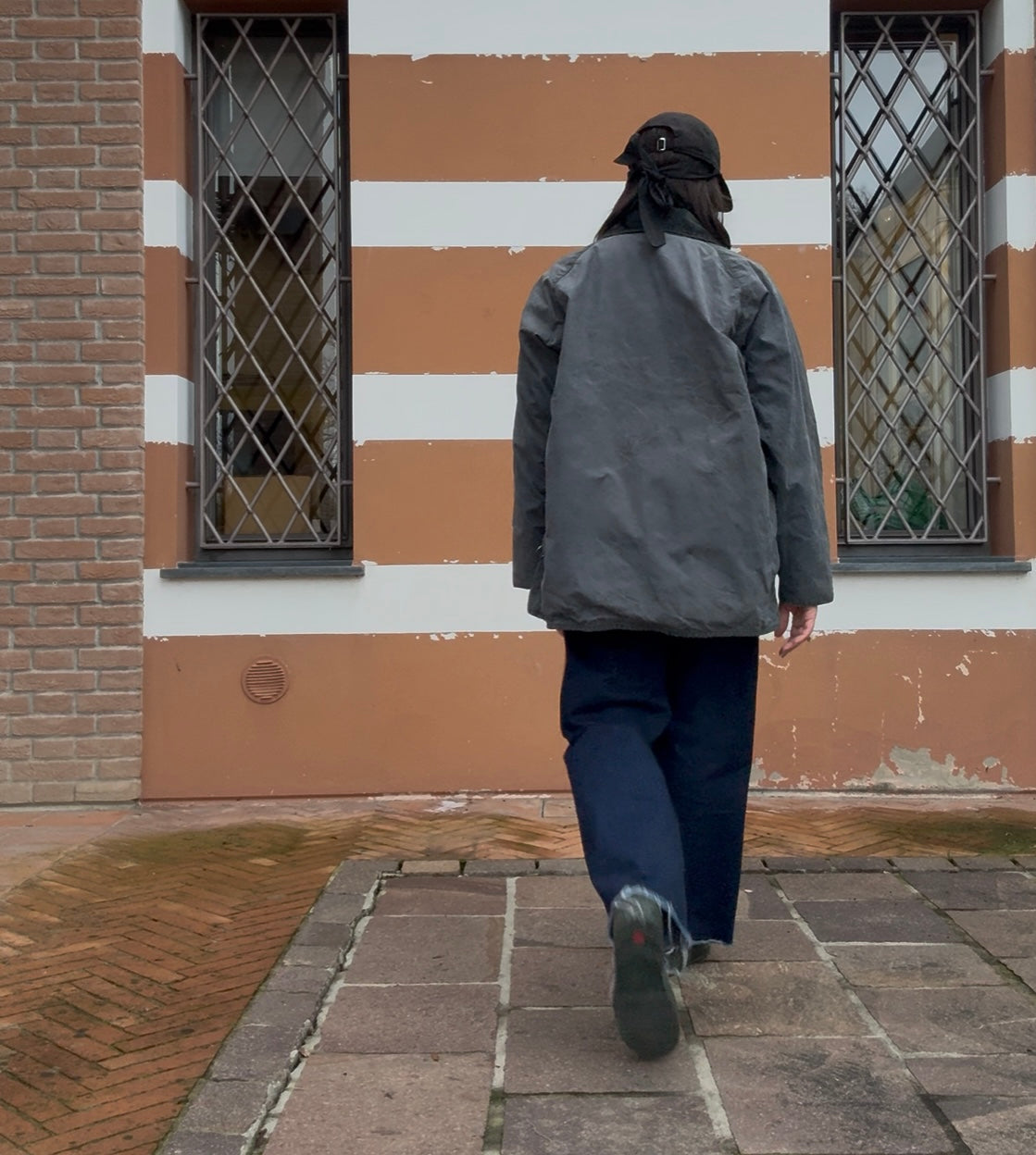 Barbour Beaufort grigio-blu