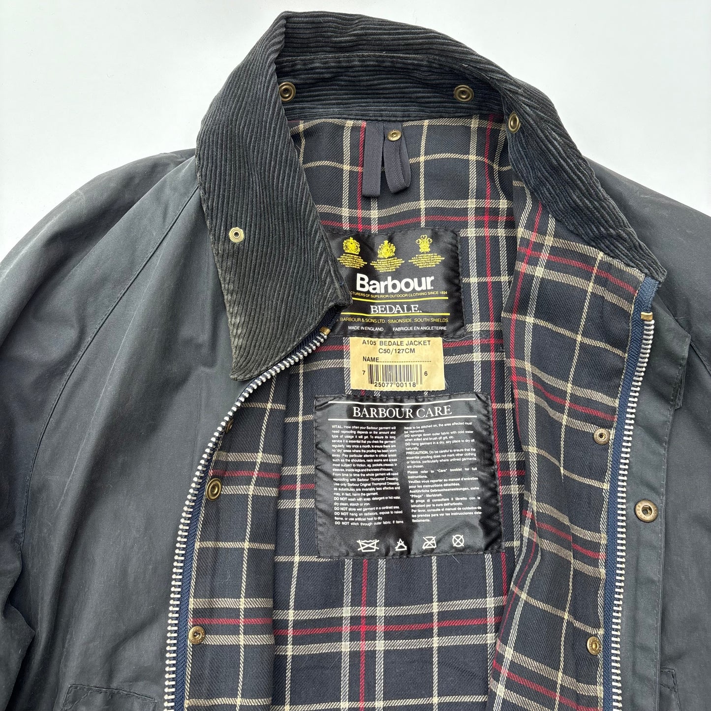 Barbour Bedale blu