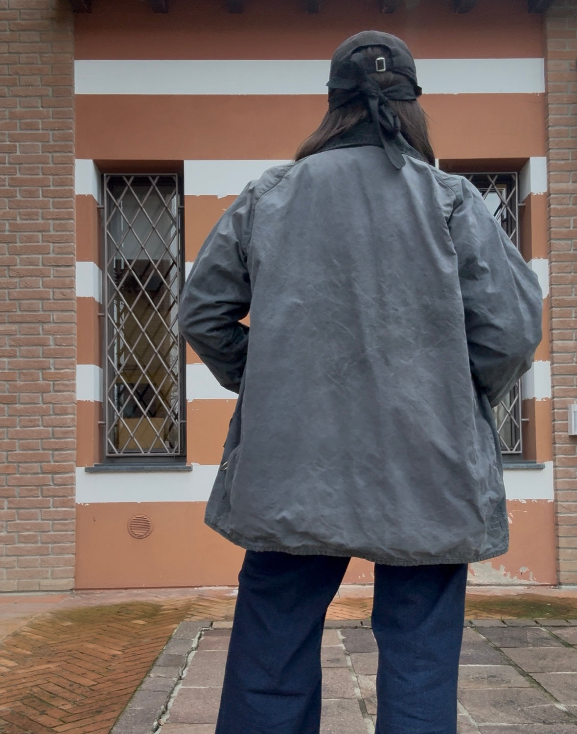 Barbour Beaufort grigio-blu